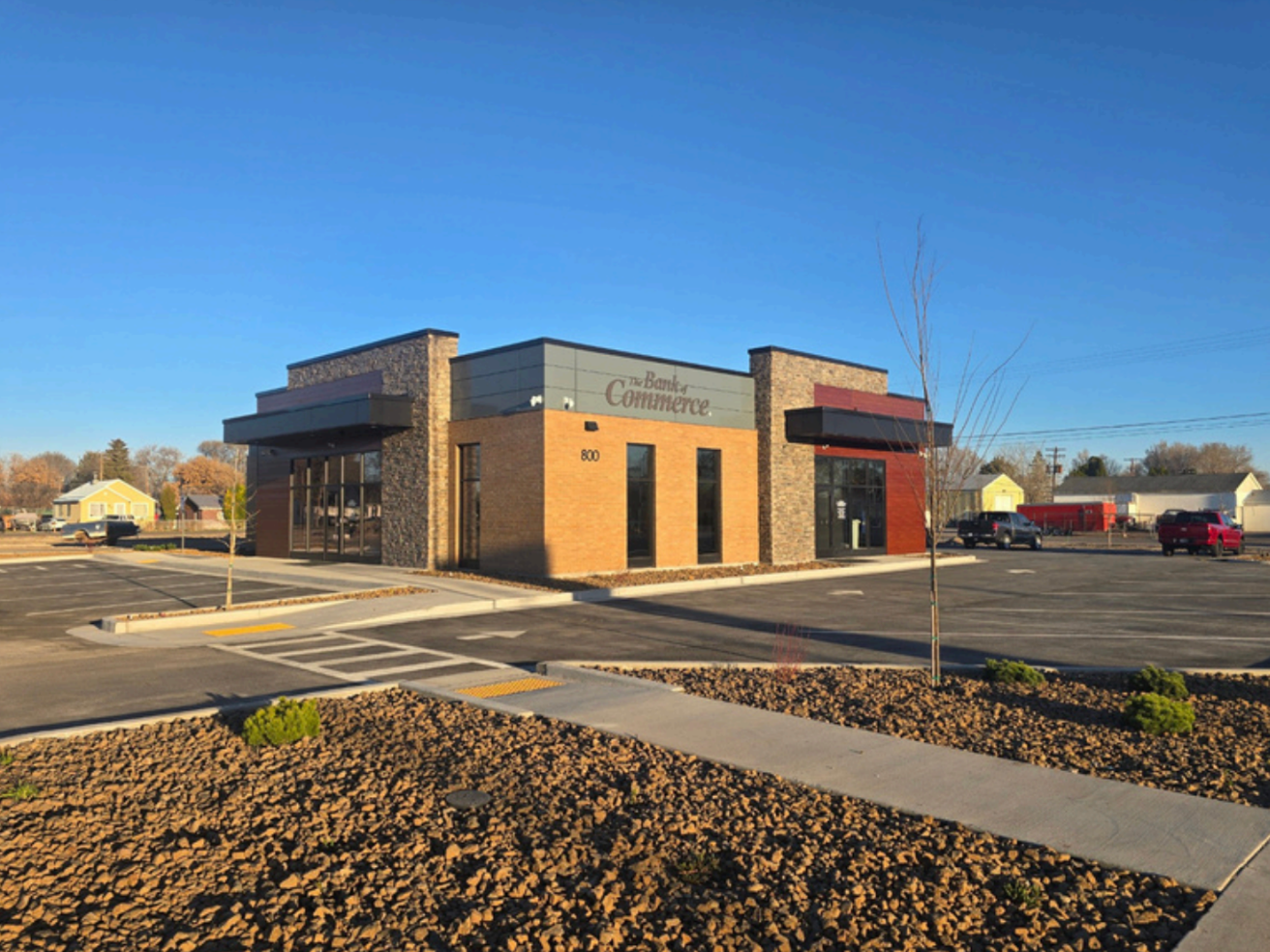 Bank of Commerce, a commercial build by Koyle's