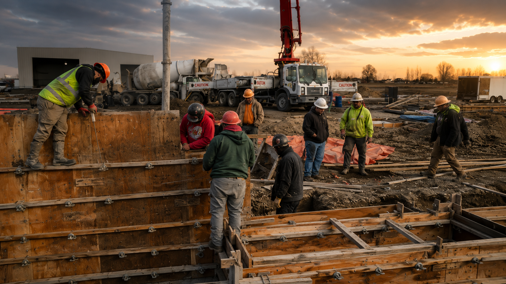 Crew on a Southern Idaho jobsite