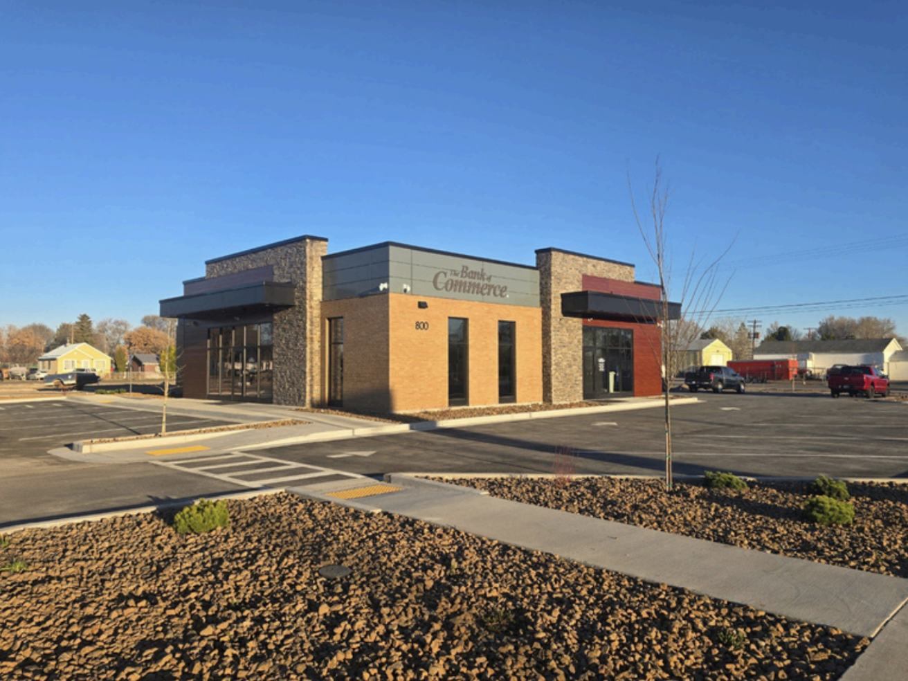 Bank of Commerce, a commercial build by Koyle's
