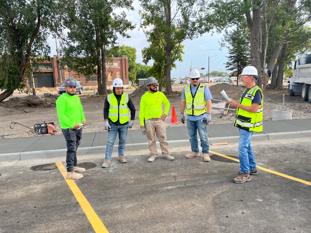 Koyle’s Classic Construction crew following jobsite safety practices